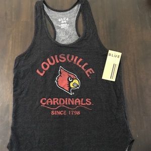 NEW Louisville collegiate tank top- with tags